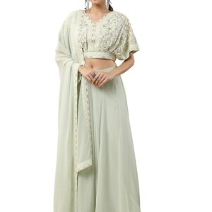 Libas Art Embroidered Georgette Co-Ord Set